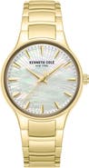 Kenneth Cole New York Mother-of-Pearl Dial Bracelet Watch, 34mm