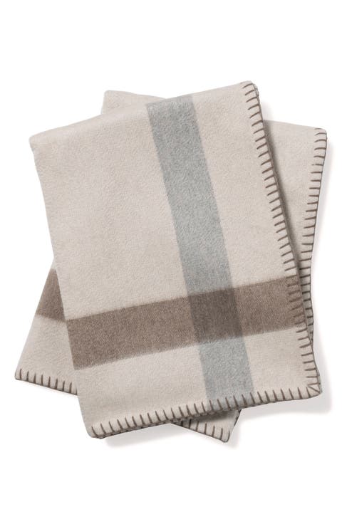 Madrid Reversible Cashmere Throw Blanket