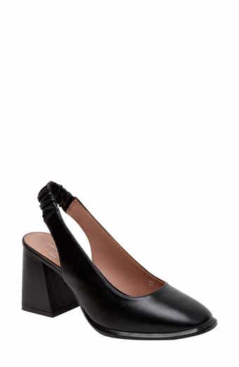 Linea Paolo Giana Block Heel Slingback Pump