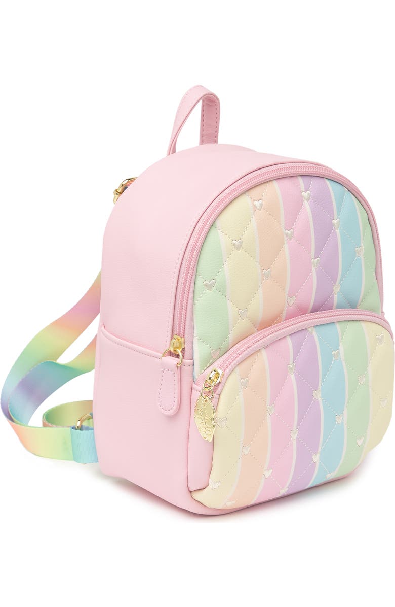 Luv Betsey by Betsey Johnson Patent Small Backpack, Alternate, color,