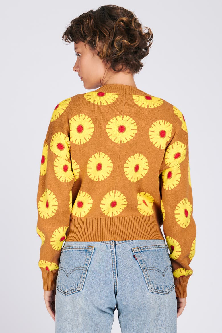 Ana Cardigan, Alternate, color, Pineapple Cake