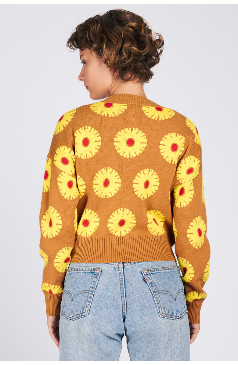 RACHEL ANTONOFF Ana Cardigan, Alternate, color, Pineapple Cake