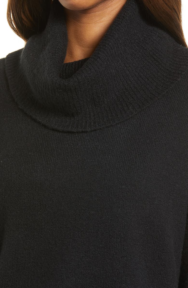 Treasure & Bond Women's Drape Turtleneck Sweater, Alternate, color,