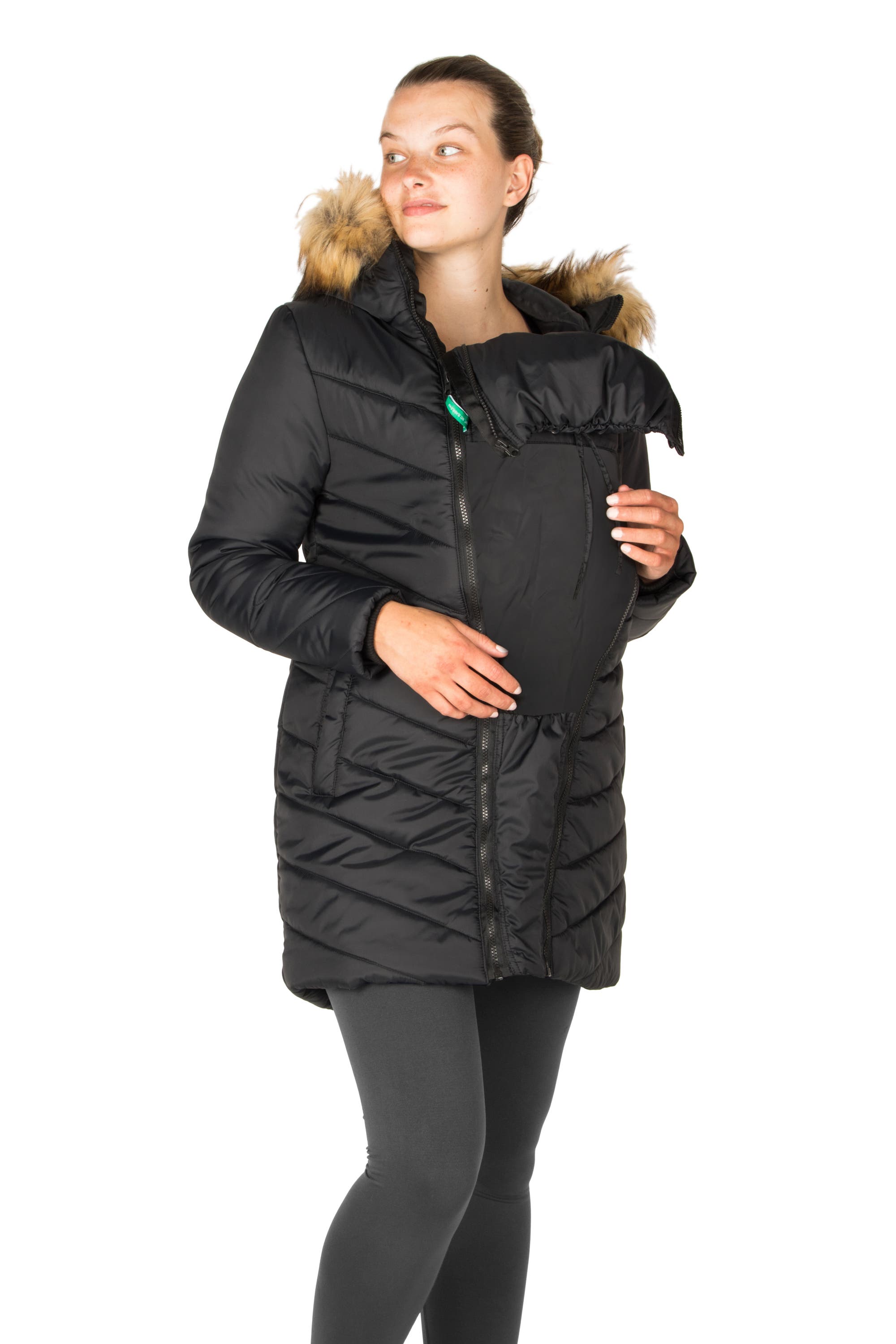 Lexi - 3in1 Maternity Coat with Removable Panel - image 2