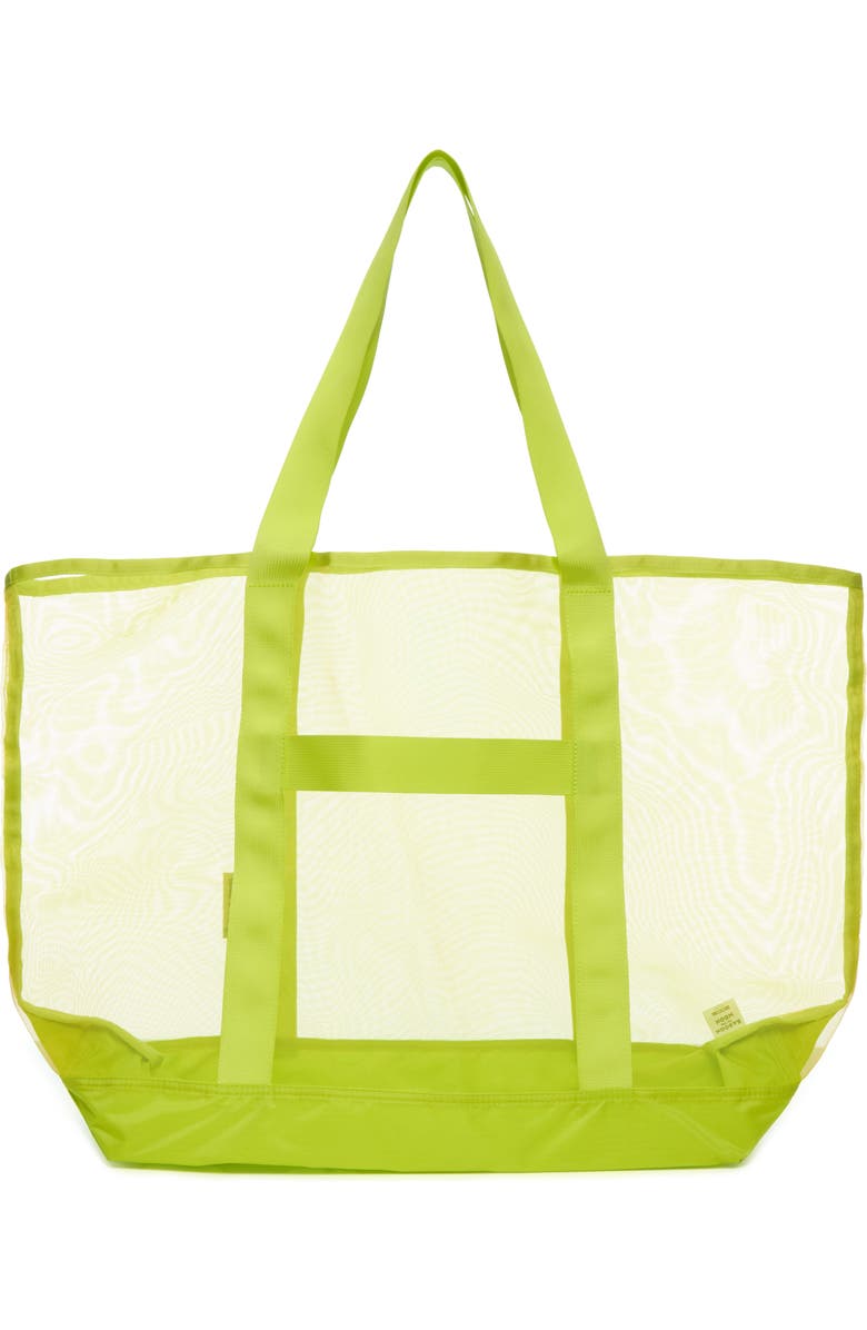Baboon to the Moon Mesh Tote, Alternate, color, Bliss