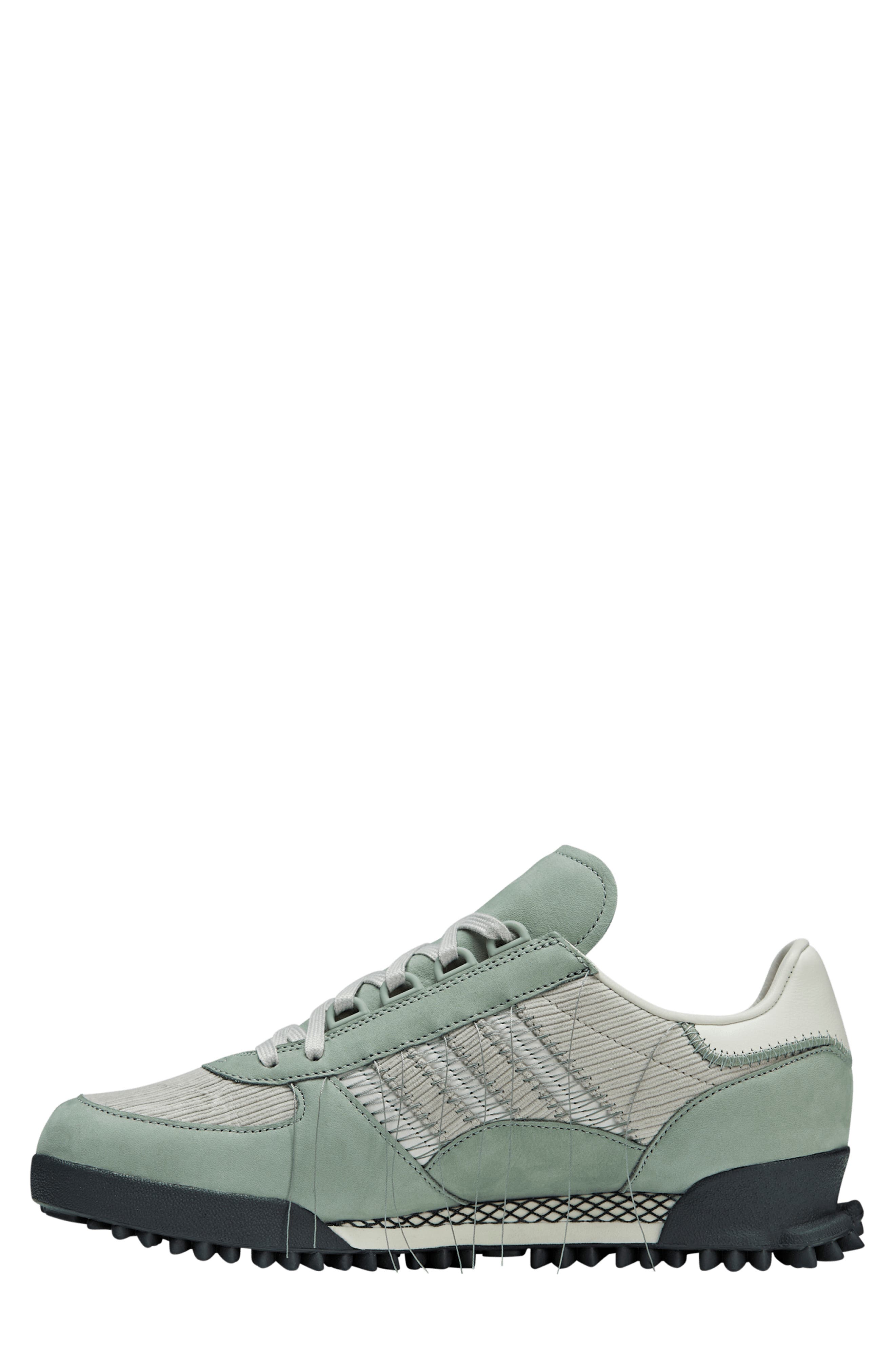 adidas Y-3 Marathon Trail Sneaker, Alternate, color, Silver Green/ Light Brown