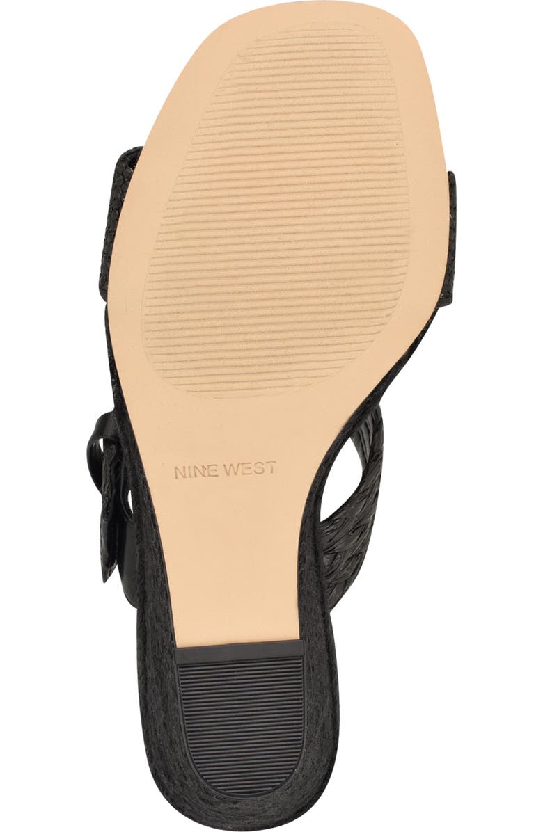 Nine West Novalie Espadrille Wedge Slide Sandal, Alternate, color,