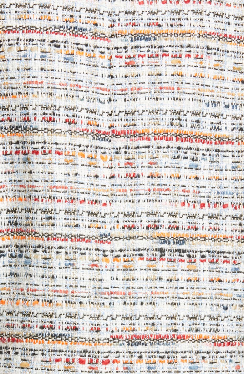 Helene Berman Notch Collar Tweed Jacket, Alternate, color,