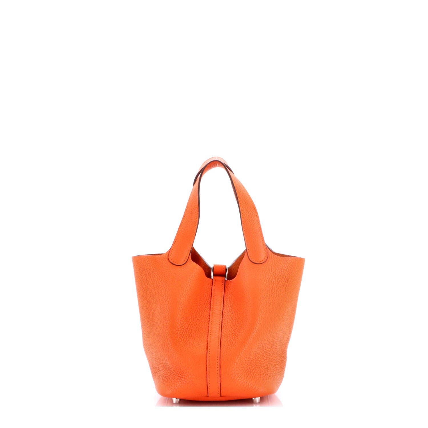 Picotin Lock Bag Clemence PM, Alternate, color, Orange