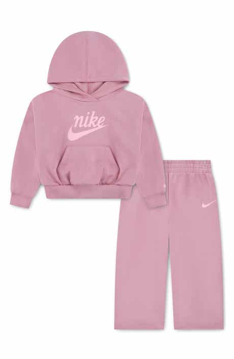 Pullover Hoodie & Wide Leg Pants Set