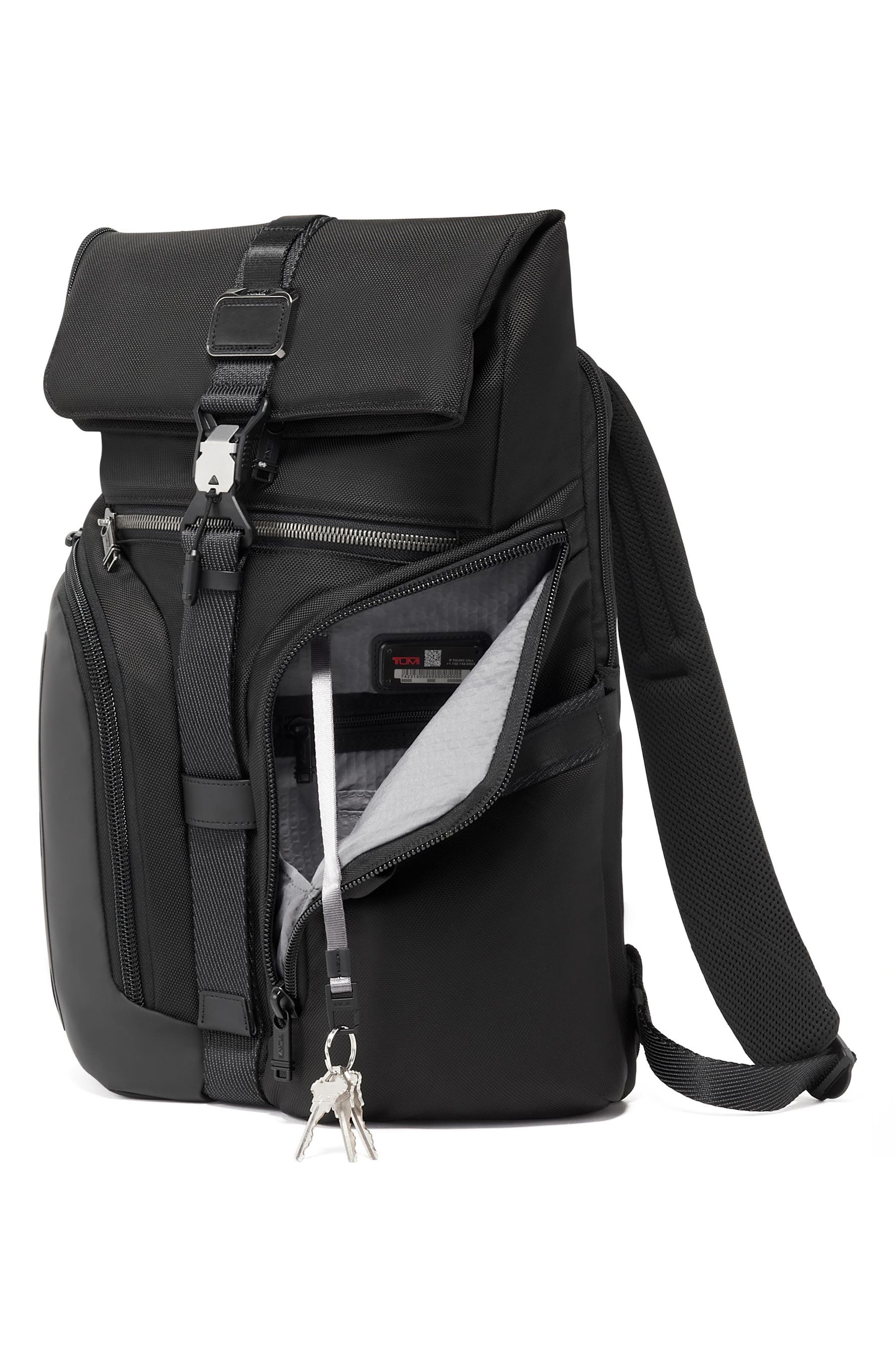 TUMI Alpha Bravo Logistics Backpack, Alternate, color, 