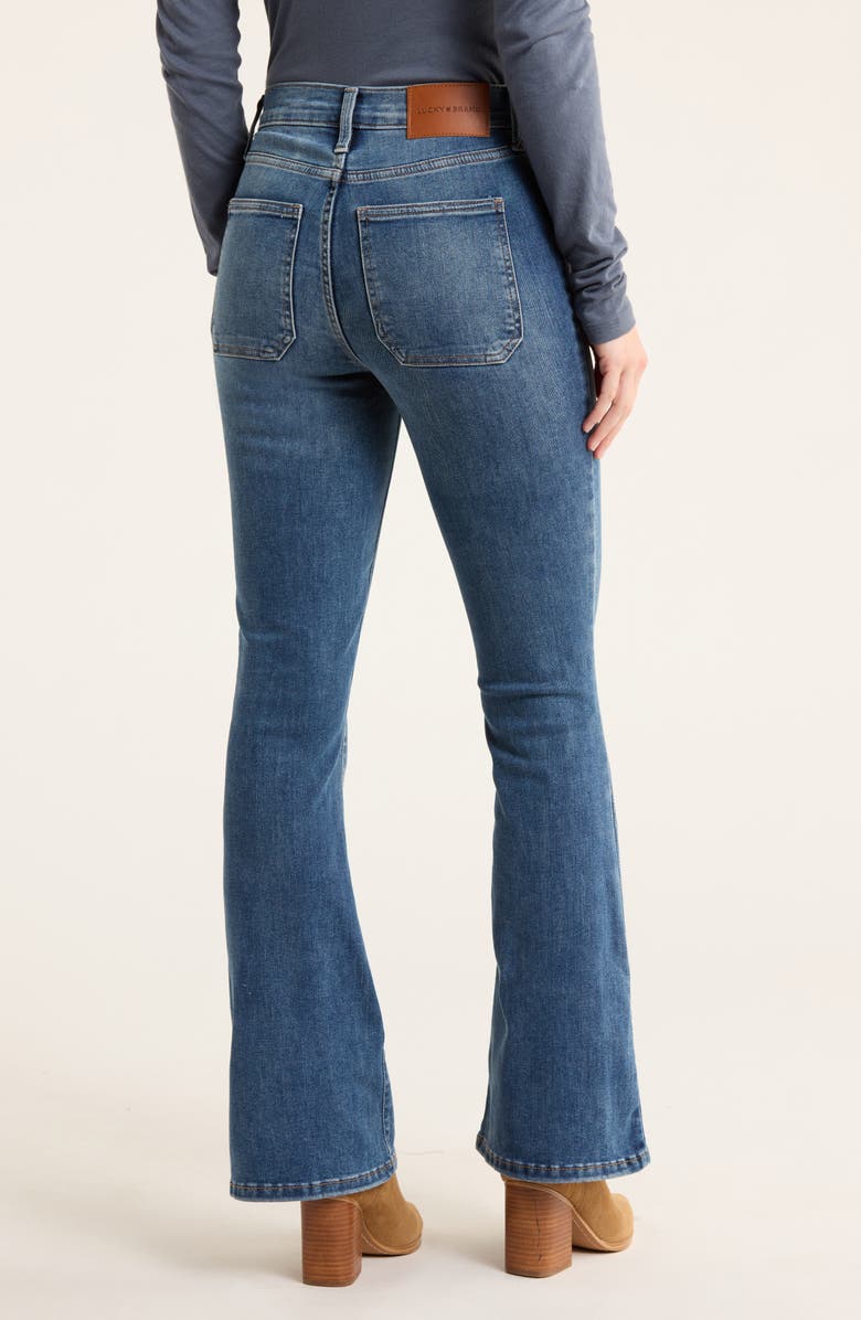Lucky Brand Stevie High Waist Flare Jeans, Alternate, color, Moment Of Truth