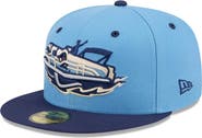 New Era Men's New Era Light Blue Great Lakes Loons Theme Nights 59FIFTY Fitted Hat