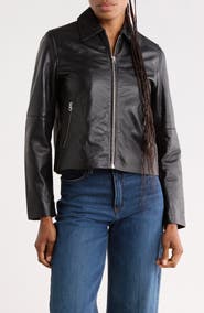 rag & bone Cass Leather Moto Jacket