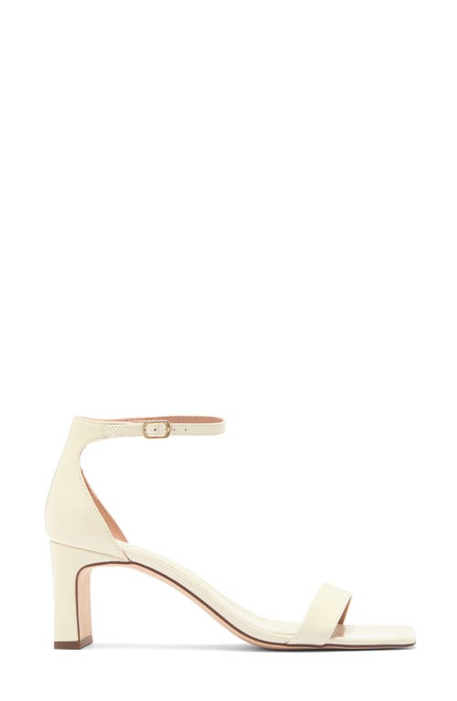 Nordstrom Naiomi Ankle Strap Sandal In Ivory Vanilla