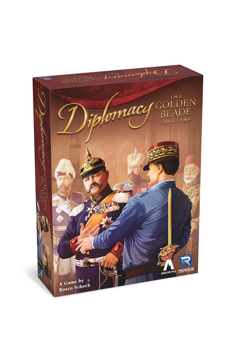 Renegade Game Studios Diplomacy, The Golden Blade, Standalone Card Game, Ages 15+, Main, color, Multicolored