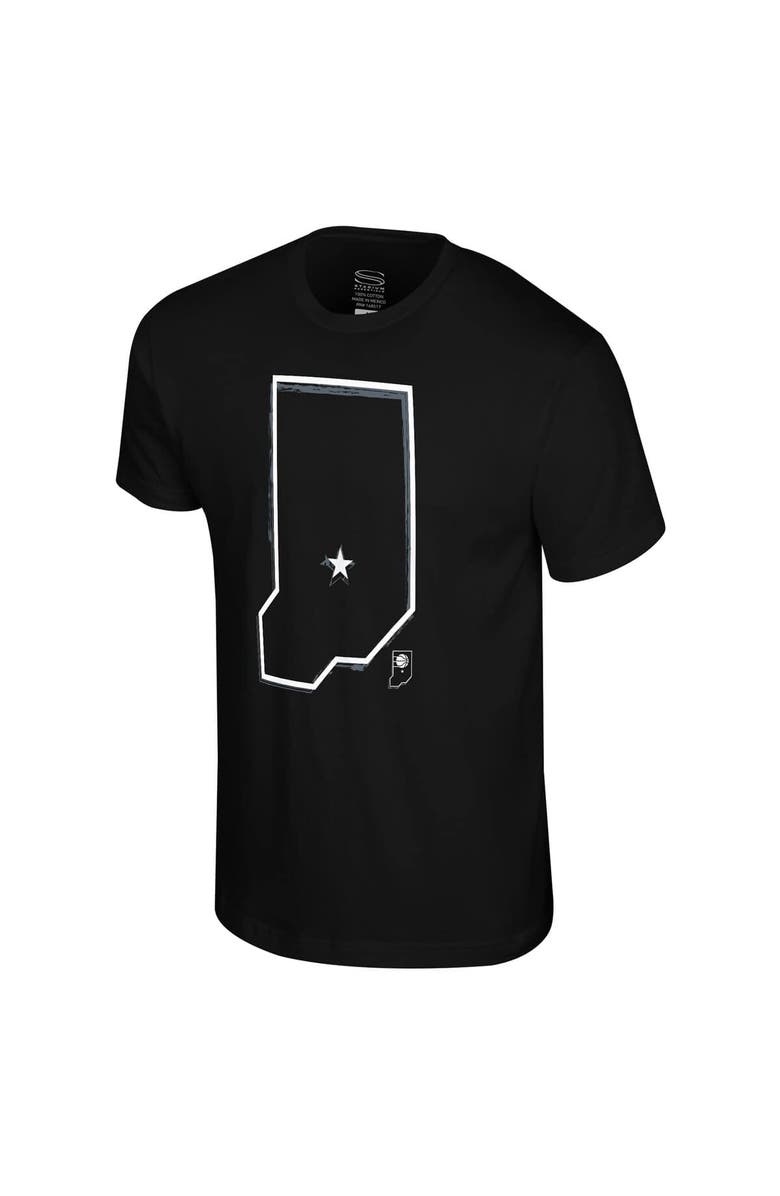 Stadium Essentials Men's Stadium Essentials Black Indiana Pacers Mono Element T-Shirt, Alternate, color, Black