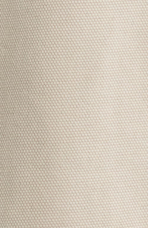 Frame Suede-trimmed Cotton-canvas Jacket In Neutral