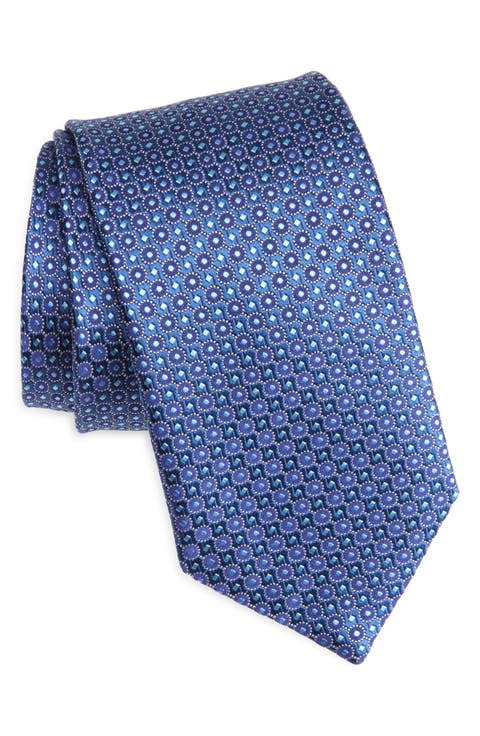 Dotted Silk Tie