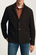 34 Heritage Birch Waffle Knit Sweater Blazer