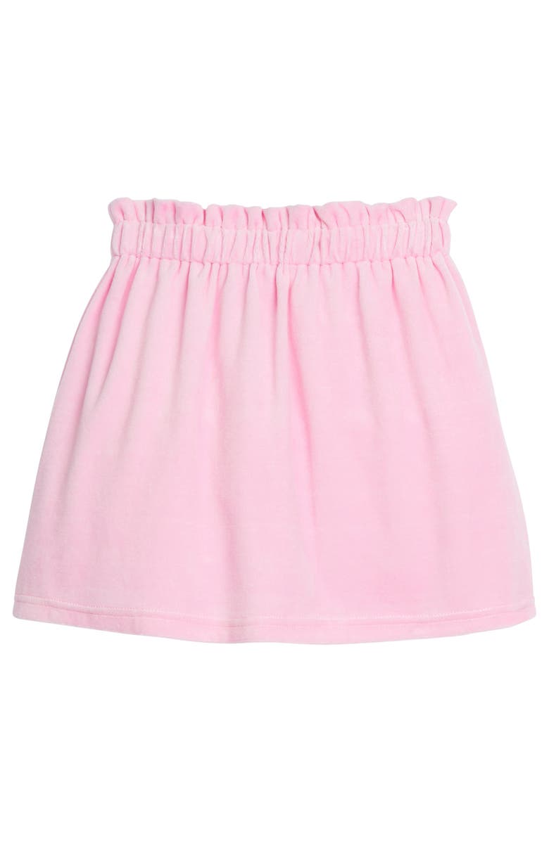 BISBY Kids' Velour Portofino Skirt, Alternate, color, Pink Velour
