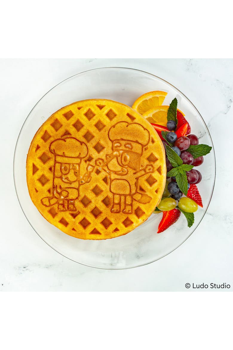 Bluey Round Waffle Maker, Alternate, color, None