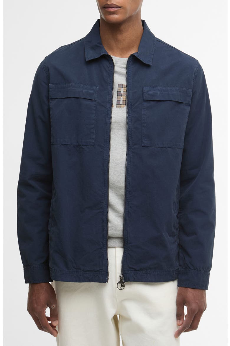 Barbour Glendale Zip Overshirt (Men) | Nordstrom