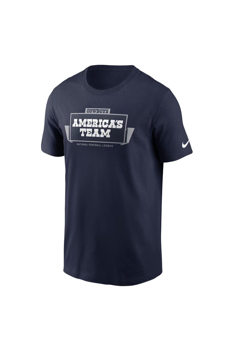 Men's Nike Navy Dallas Cowboys Primetime Local Essential T-Shirt, Alternate, color, Navy