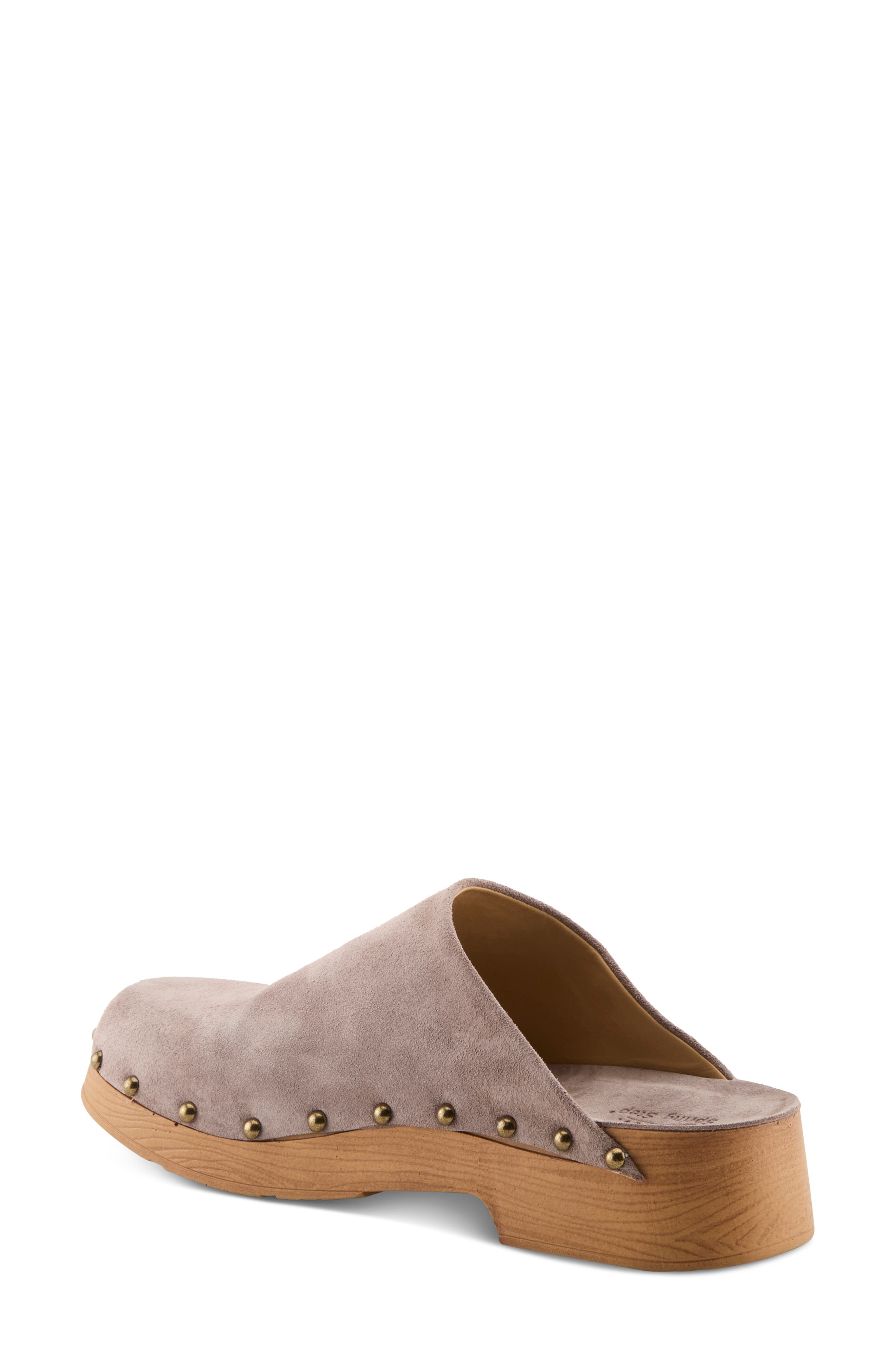 Lolarue Clog, Alternate, color, LILAC SUEDE