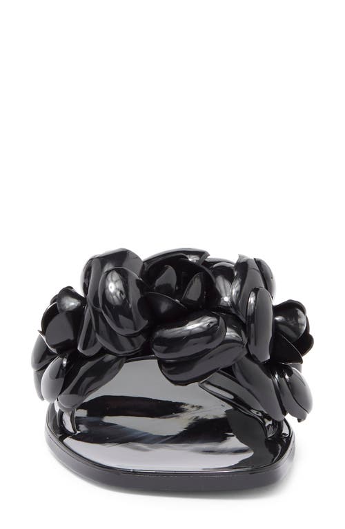 Jeffrey Campbell Floralee Slide Sandal In Black