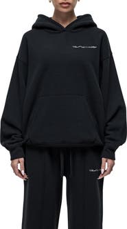 Good For Nothing Scribble Black Pullover Hoodie