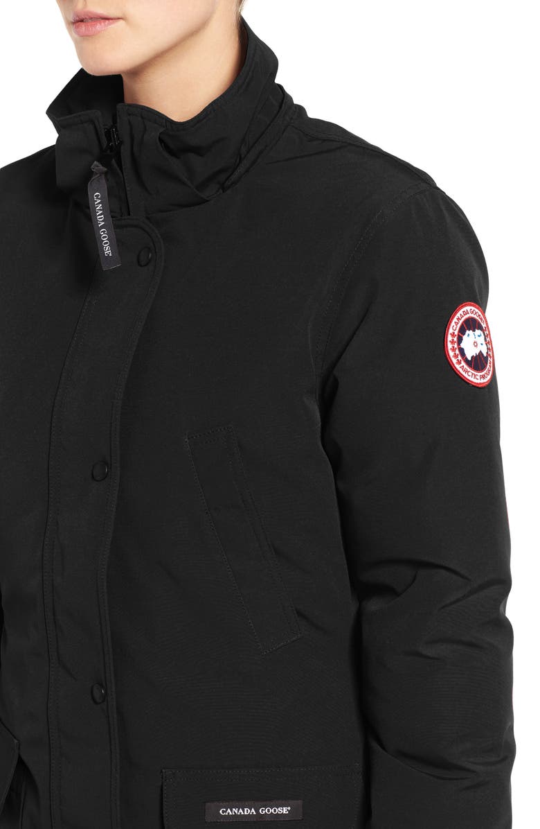 Canada Goose Trillium Fusion Fit Hooded Parka with Genuine Coyote Fur Trim, Alternate, color, 