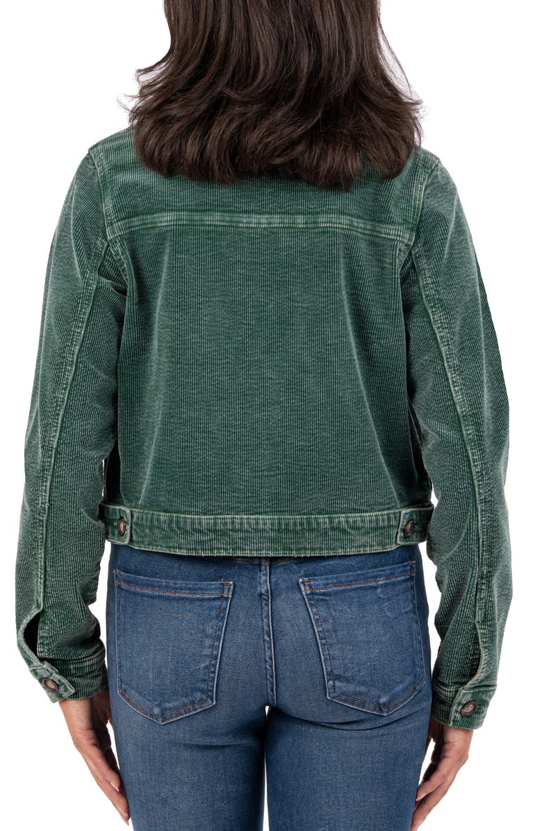 KUT from the Kloth Julie Corduroy Crop Jacket, Alternate, color,