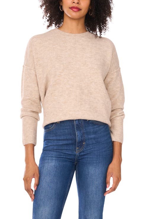 Exposed Seam Crewneck Sweater