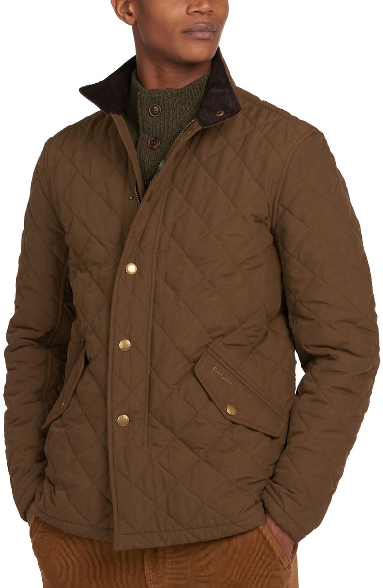 Barbour Shoveler Quilted Jacket, Main, color,