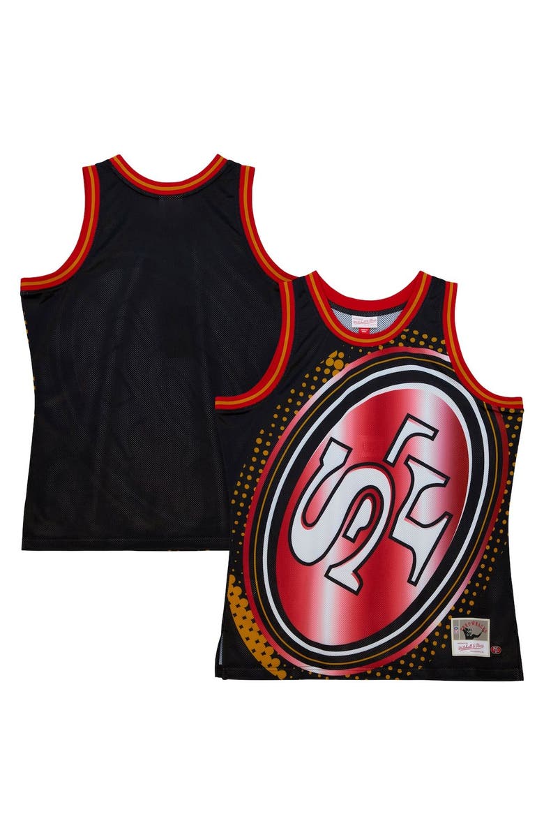 Mitchell & Ness Men's Mitchell & Ness Black San Francisco 49ers Big Face 7.0 Fashion Tank Top, Alternate, color, Black