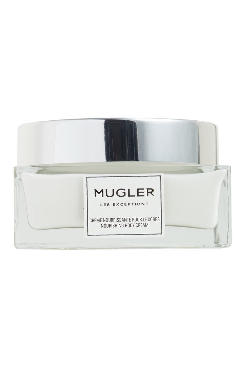 Mugler Les Exceptions Over the Musk Nourishing Body Cream, Main, color, NO COLOR