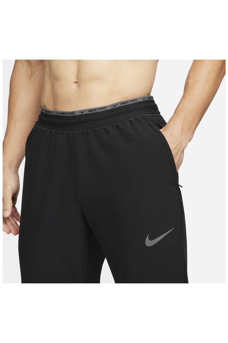 Pro Dri-FIT Training Drill Pants, Alternate, color, BLACK/ IRON GREY