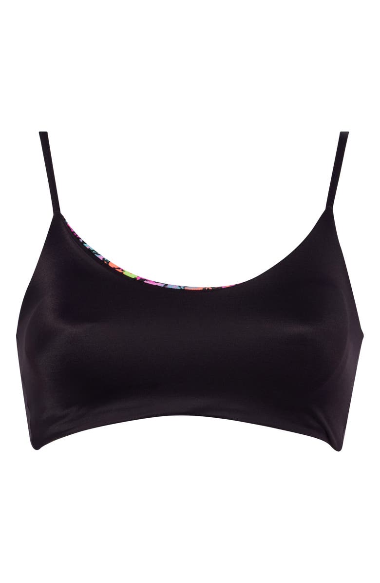 Maaji Ceci Reversible Bralette Bikini Top, Alternate, color, Pink