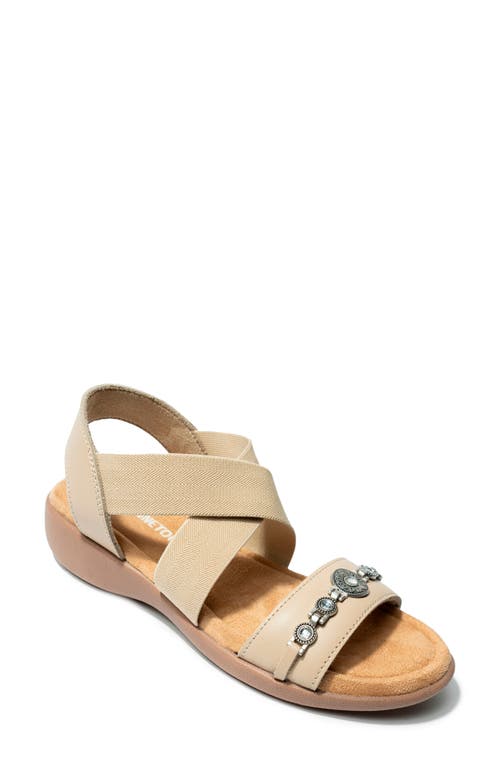 Shop Minnetonka Brida Sandal In Beige