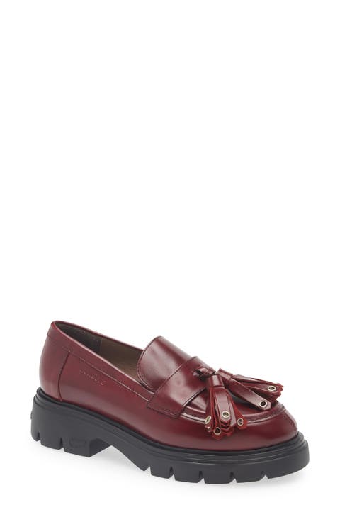A-4303 Tassel Platform Loafer (Women)