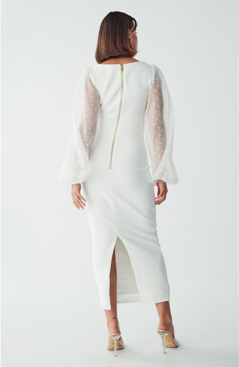 BWLDR Jacobs Dress, Alternate, color, White