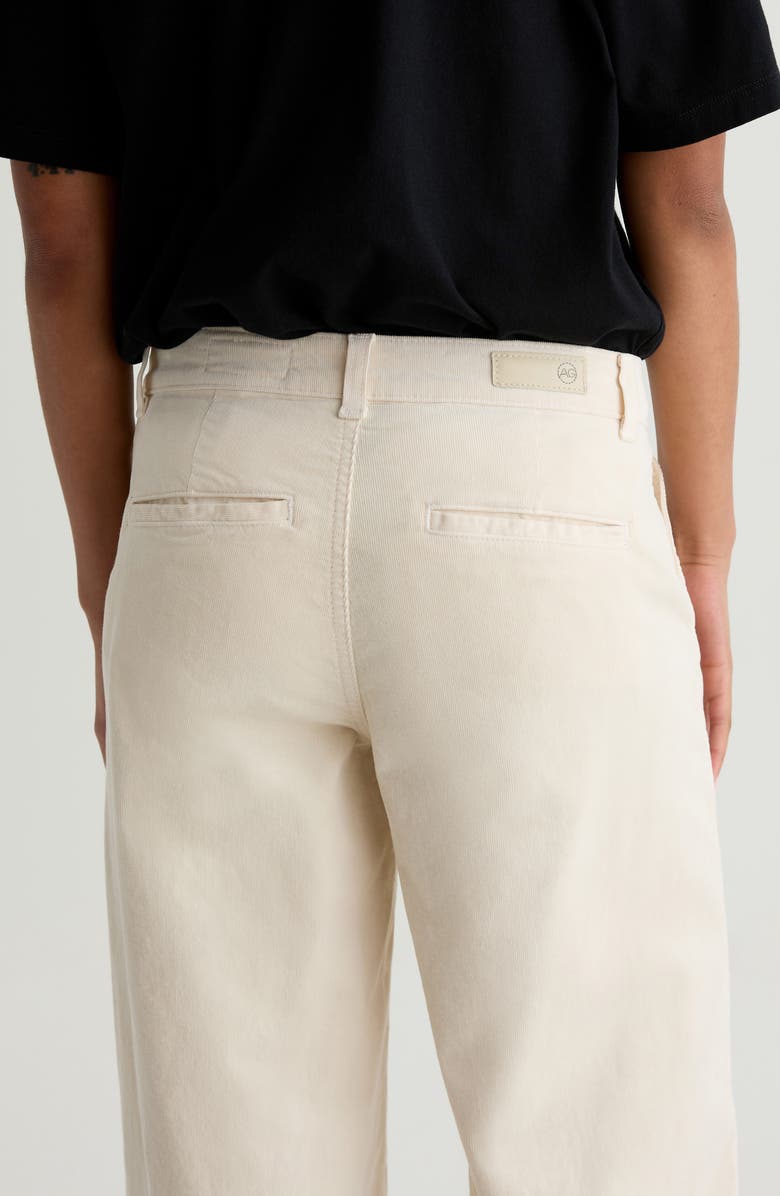 AG Stella Low Slung Corduroy Palazzo Pants, Alternate, color, Opal Stone