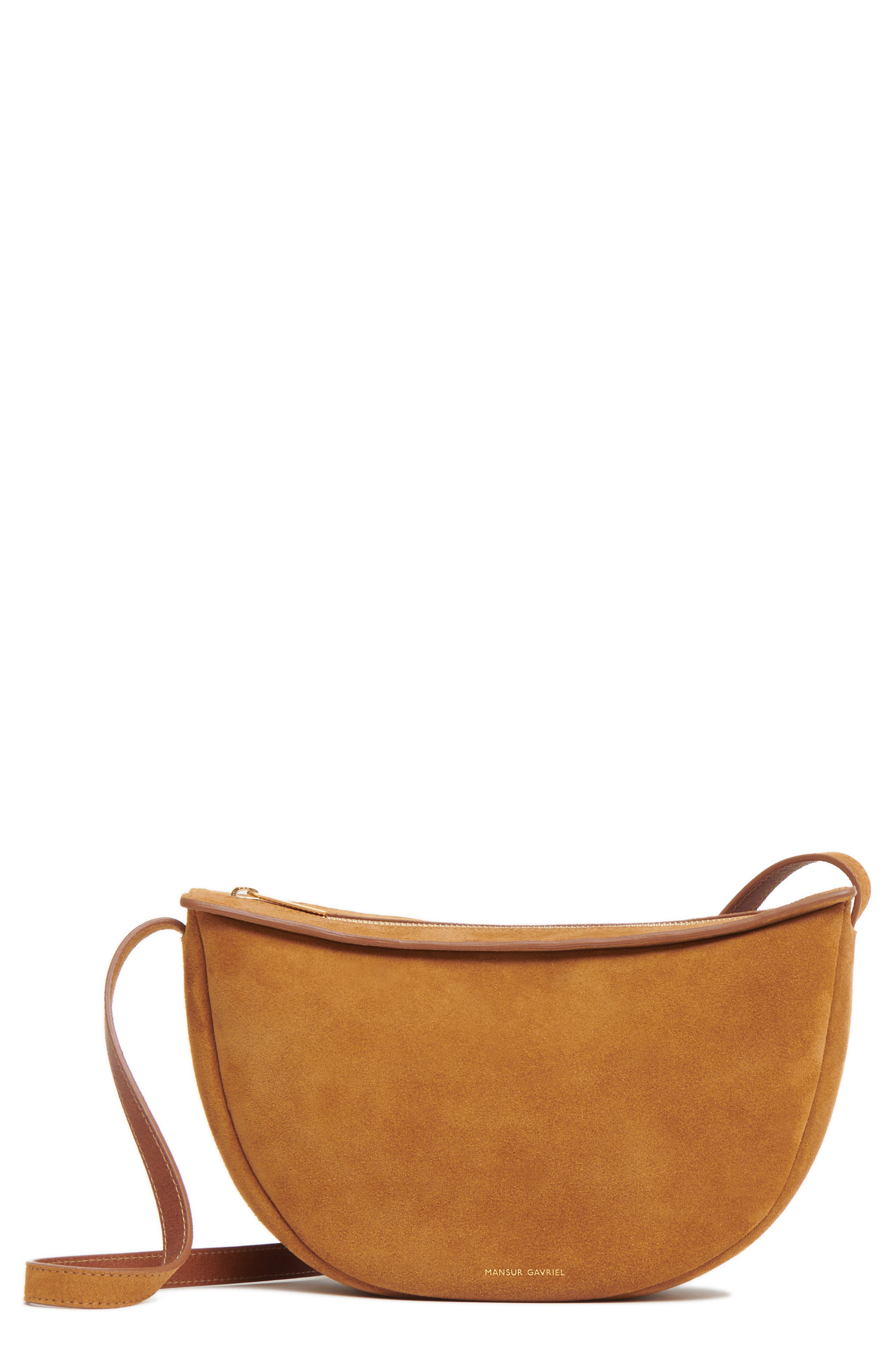 Mansur Gavriel Moon Leather Sling Bag, Main, color, 