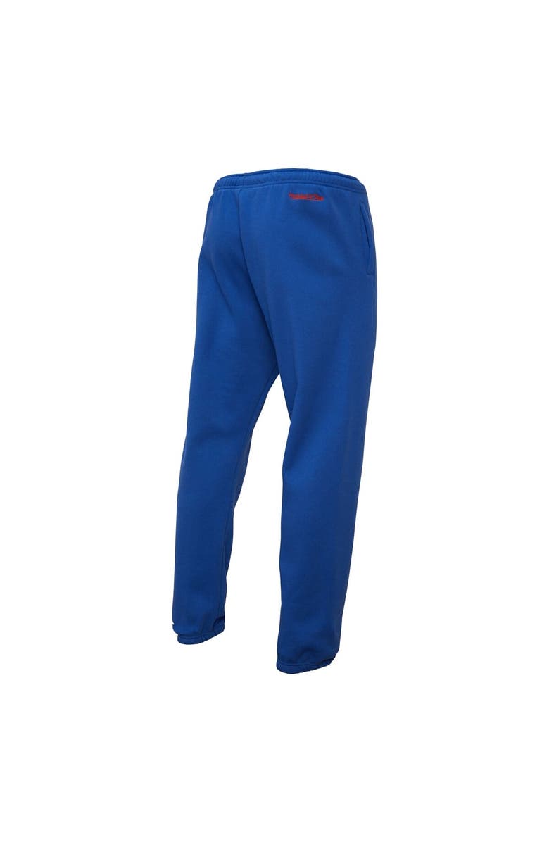 Mitchell & Ness Men's Mitchell & Ness Blue New York Knicks Hardwood Classics Team Origins Pants, Alternate, color, 
