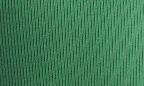 Mimi Flamingo Brooke High Waist Bikini Bottoms In Green