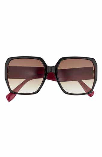 LM104 59mm Gradient Square Sunglasses