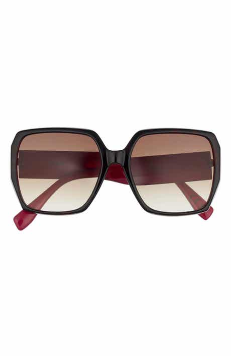LM104 59mm Gradient Square Sunglasses