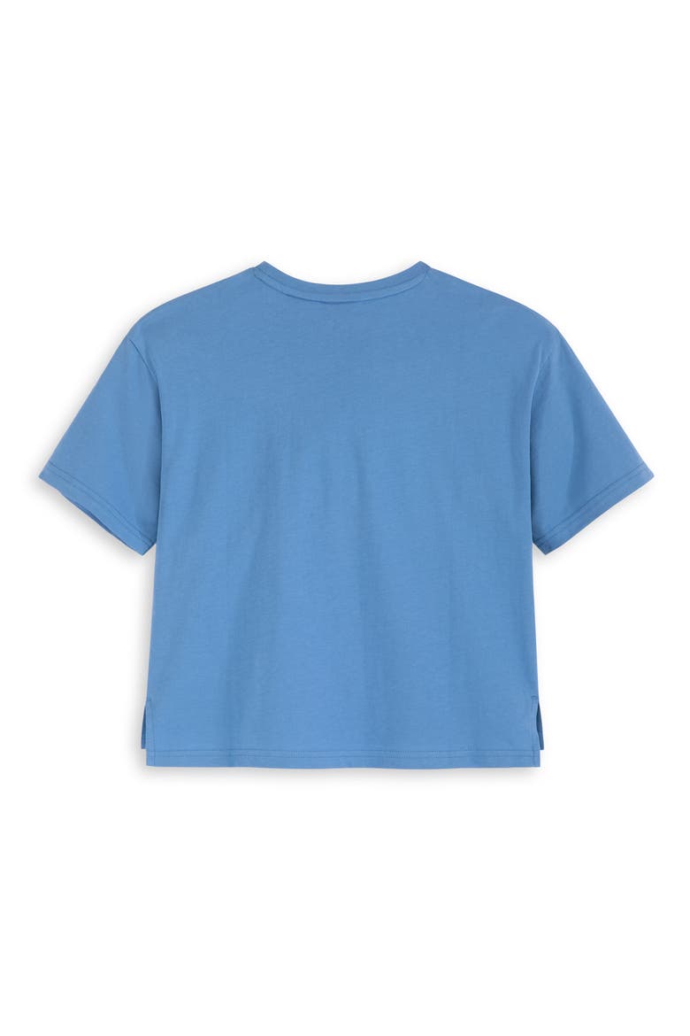 Kids' Cotton Jersey Graphic T-Shirt, Alternate, color, RIVIERA