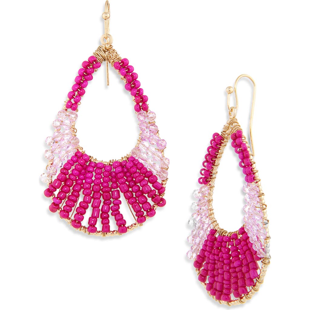 Cara Crystal Drop Earrings